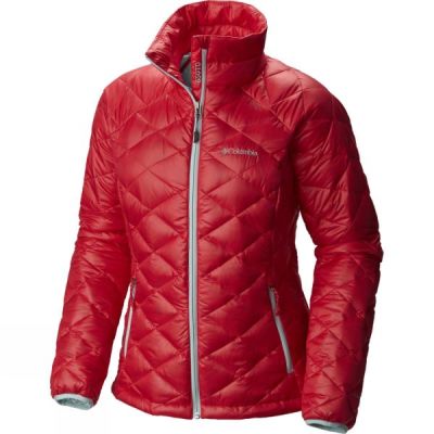 Chaquetas Columbia Trask Mountain 650 TurboDown Mujer - Rojas - Chile FKY953048